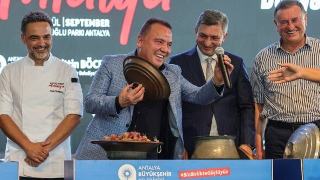 III. Foodfest Antalya Uluslararası Gastronomi Festivali başlıyor