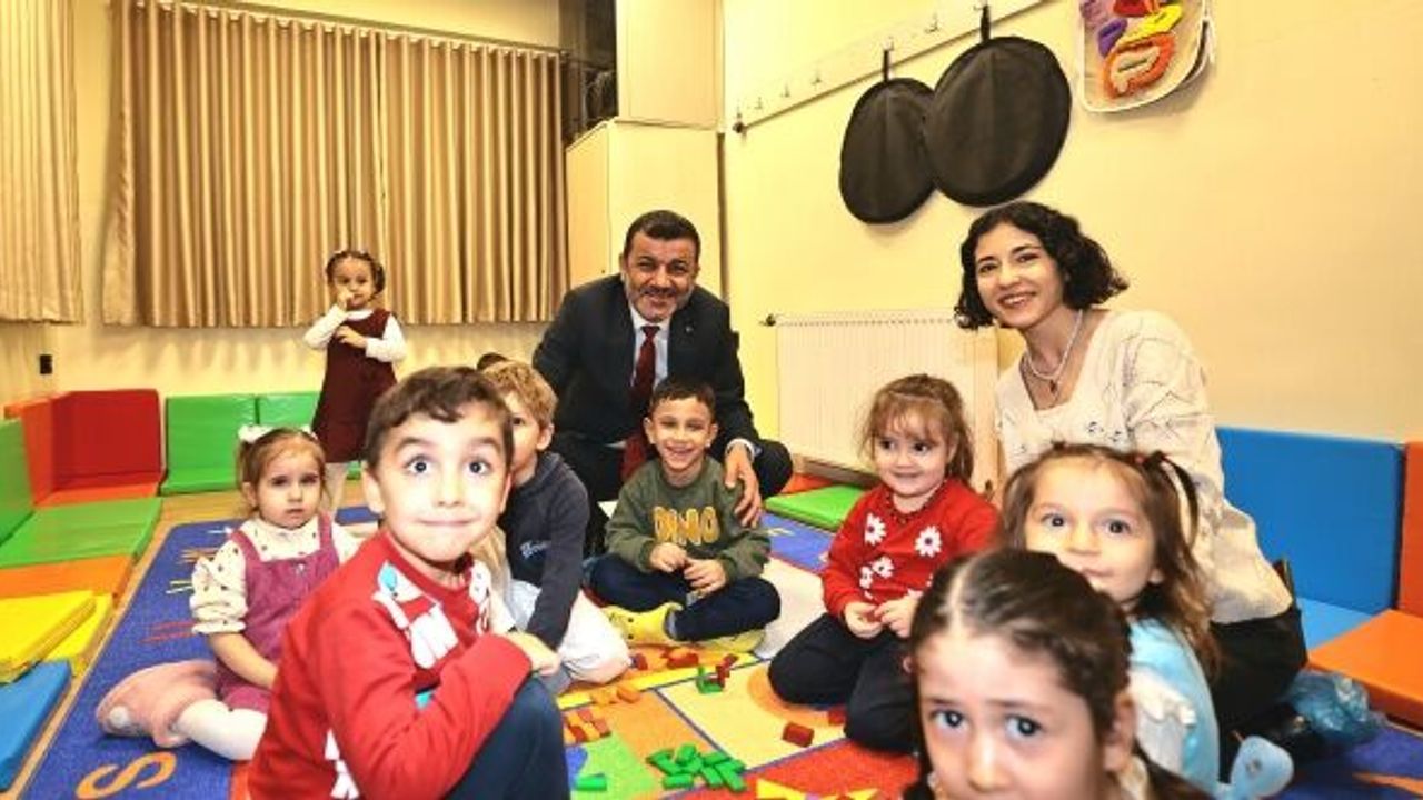 Denizli'de Karşıyaka Güneşli Günler Çocuk Gelişim Merkezi coşkuyla açıldı