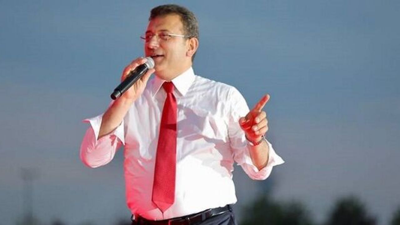 Ekrem İmamoğlu: "Bu tek adamcı, ucube sistemi el birliğiyle değiştireceğiz"