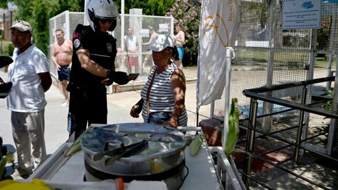 Kuşadası Plajlarında "Kıyı Kanunu" Denetimi