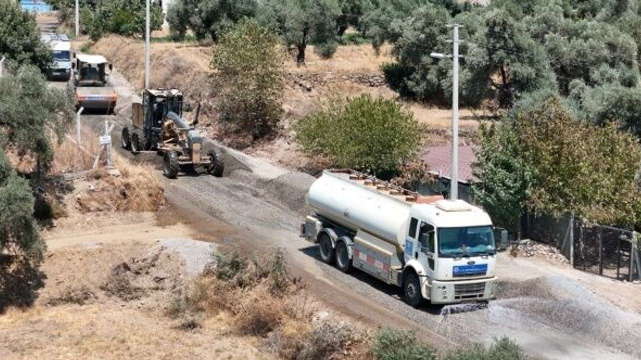 Kırsal'dan kent merkezine kadar Aydın'ın yolları yenileniyor