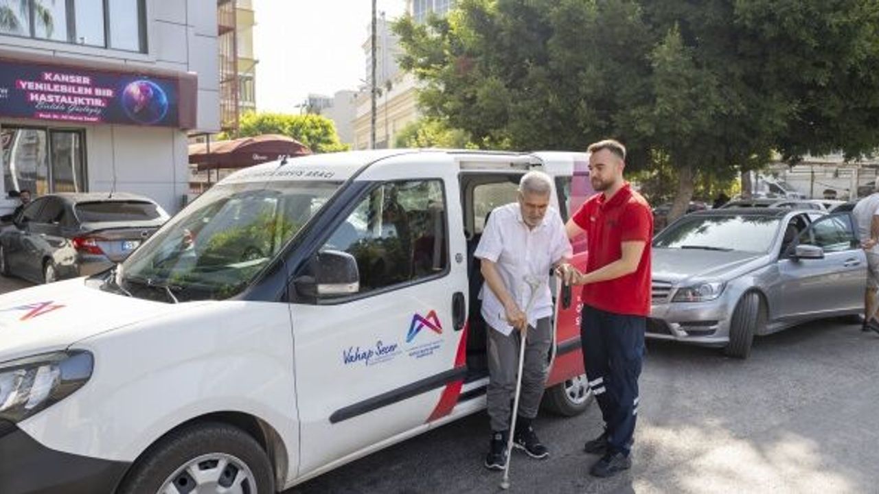 Mersin'de Onkoloji Hastalarına Ücretsiz Servis Hizmeti