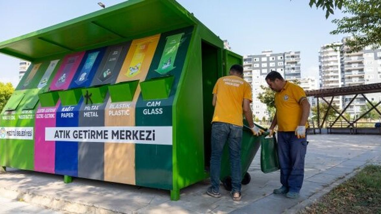 Mezitli Belediyesi'nden doğa dostu atık yönetimi
