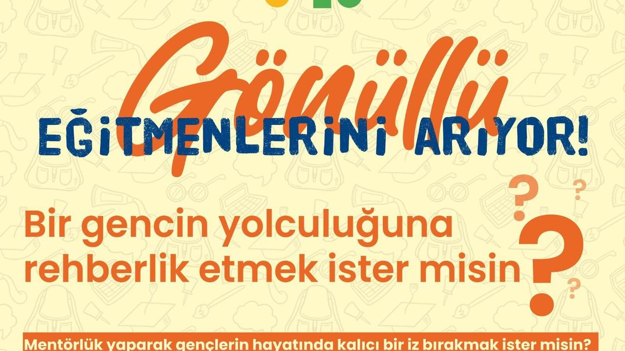 Genç İzmir gönüllü eğitmenlerini arıyor