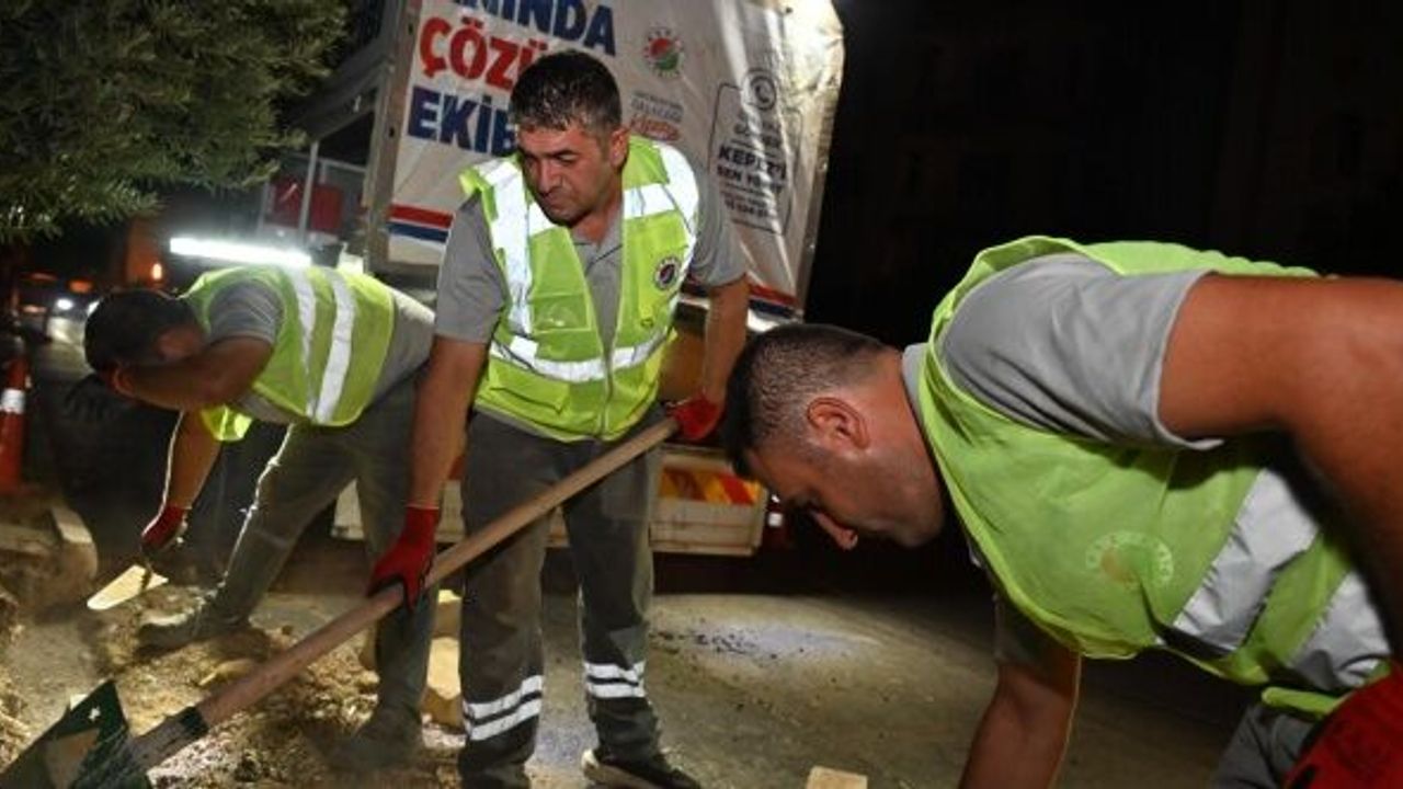 Kepez, “Anında Çözüm Ekibi”  ile gece gündüz sahada