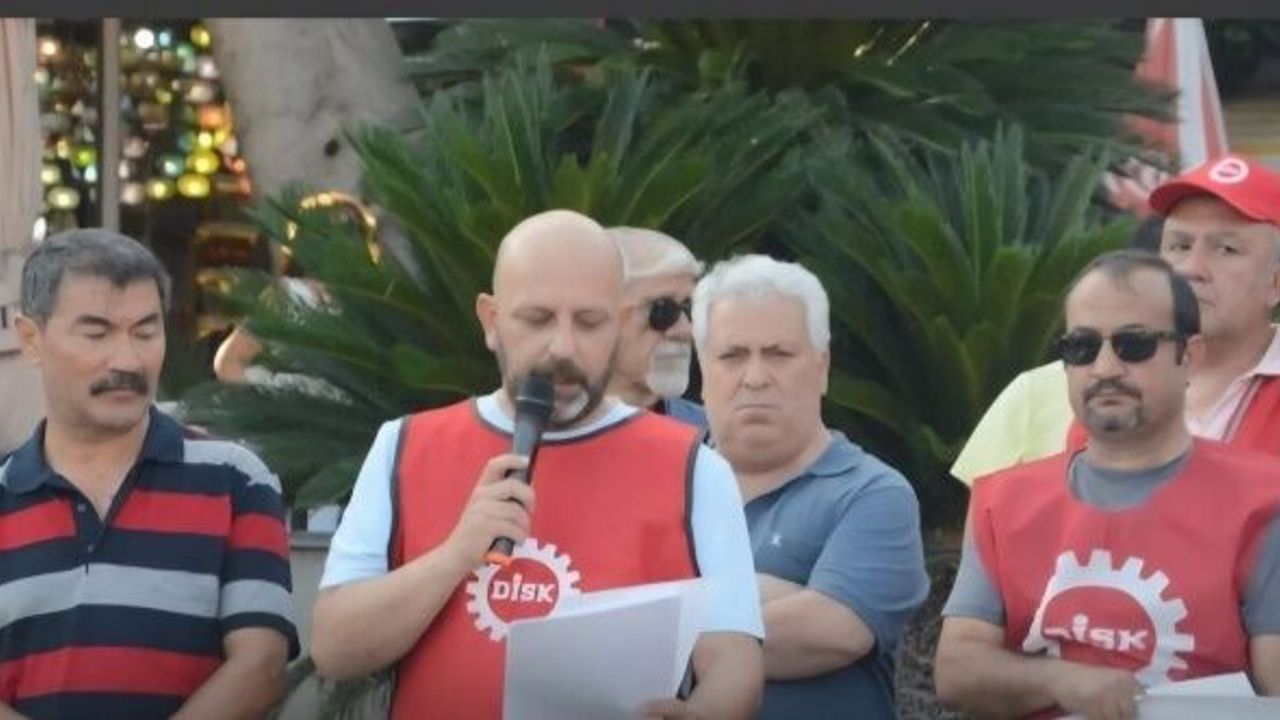 DİSK Akdeniz Bölge Temsilcisi Vedat Küçük’ten 29 Ekim Mesajı