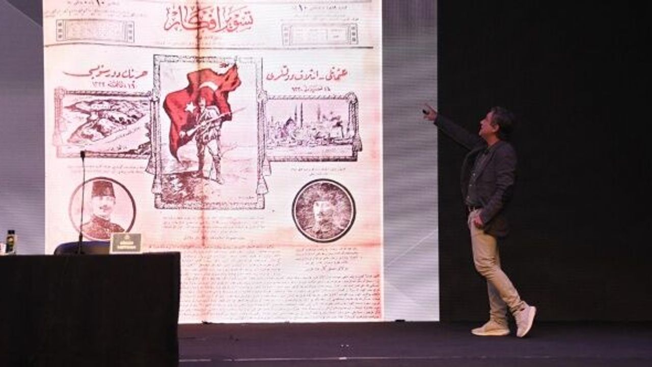 Sinan Meydan, Balıkesir’de ‘Kurtuluştan Kuruluşa Cumhuriyet’i anlattı