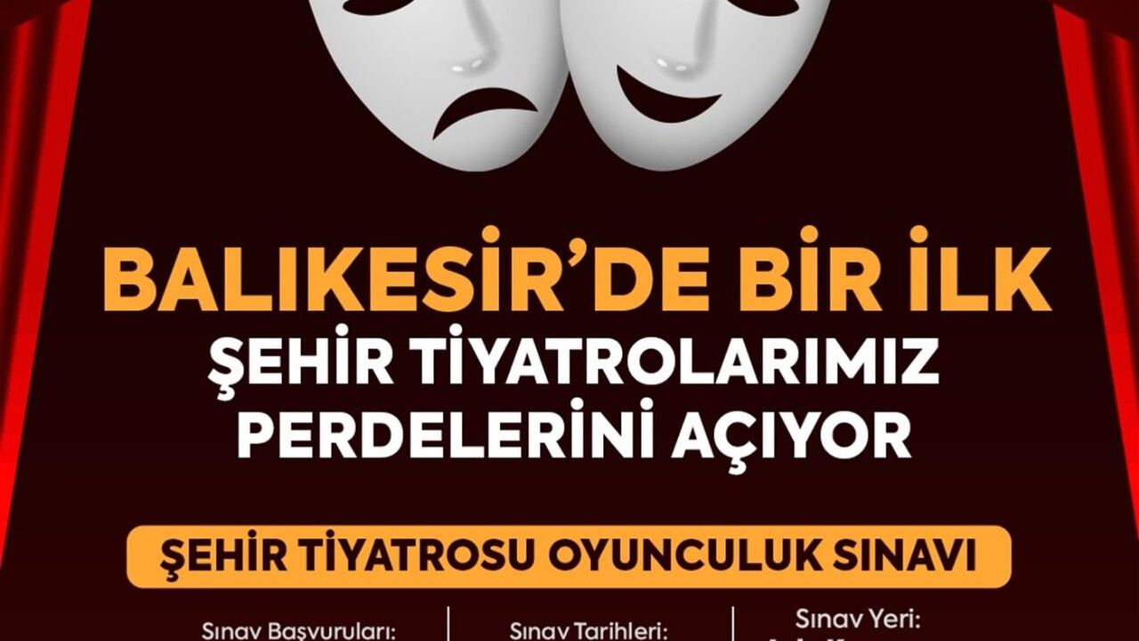 Artık Balıkesir’in de bir “Şehir Tiyatrosu” olacak
