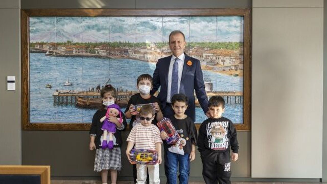 Başkan Seçer, lösemi hastası çocuklarla bir araya geldi