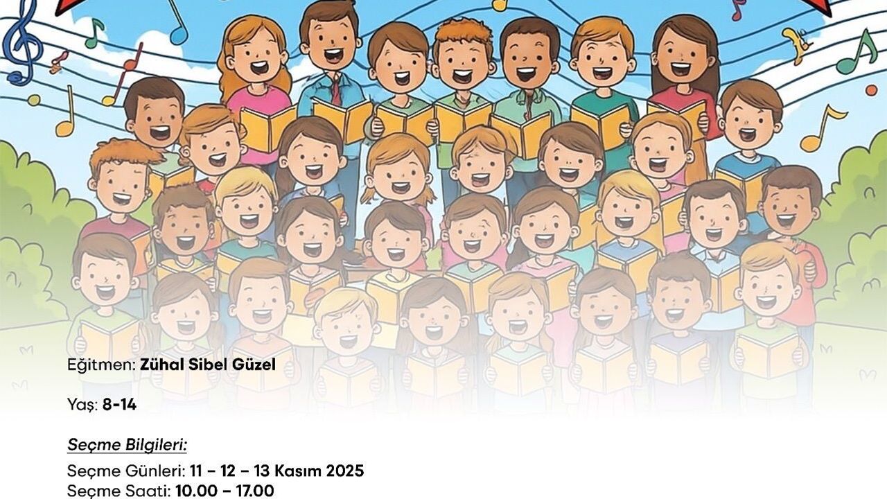 “Çocuklarla Renkli Sesler Korosu” başlıyor
