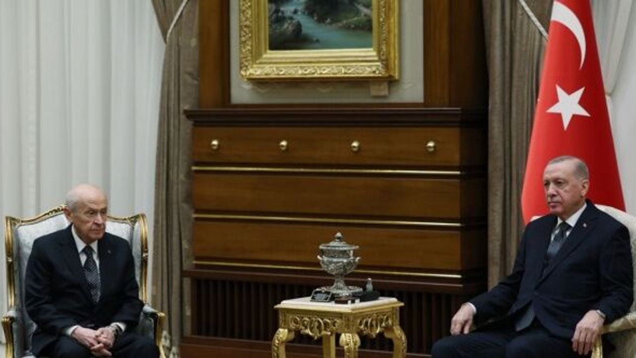 Cumhurbaşkanı Erdoğan ve Devlet Bahçeli'den kritik görüşme