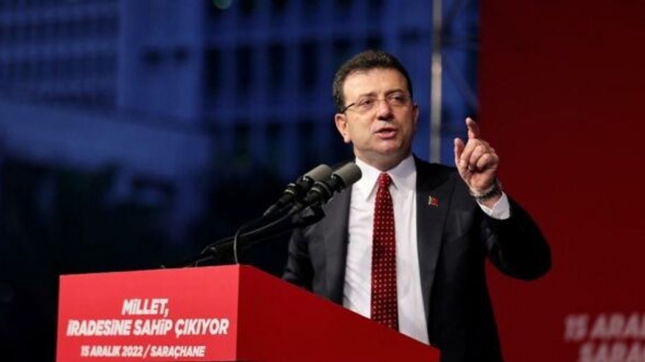 Ekrem İmamoğlu: Belediyeleri mafyatik yöntemlerle almaya çalışanlara geçit vermeyeceğiz