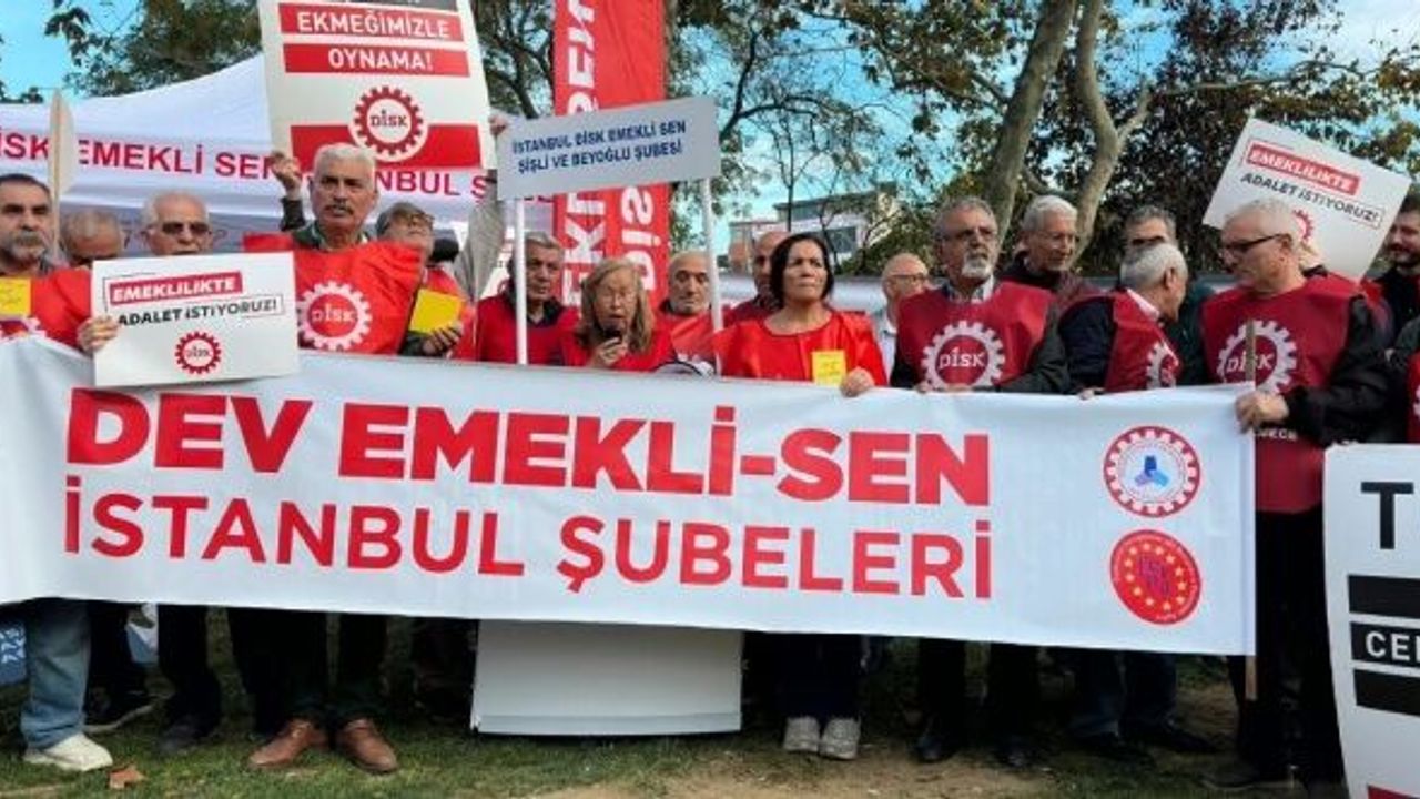 'Geçinemiyoruz' diyen emekliler çadır kurdu!