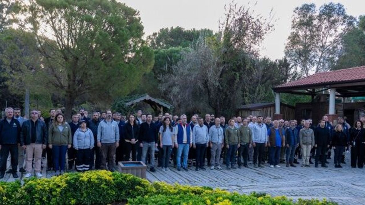 İzmir Doğal Yaşam Parkı’nda duygusal 10 Kasım anması