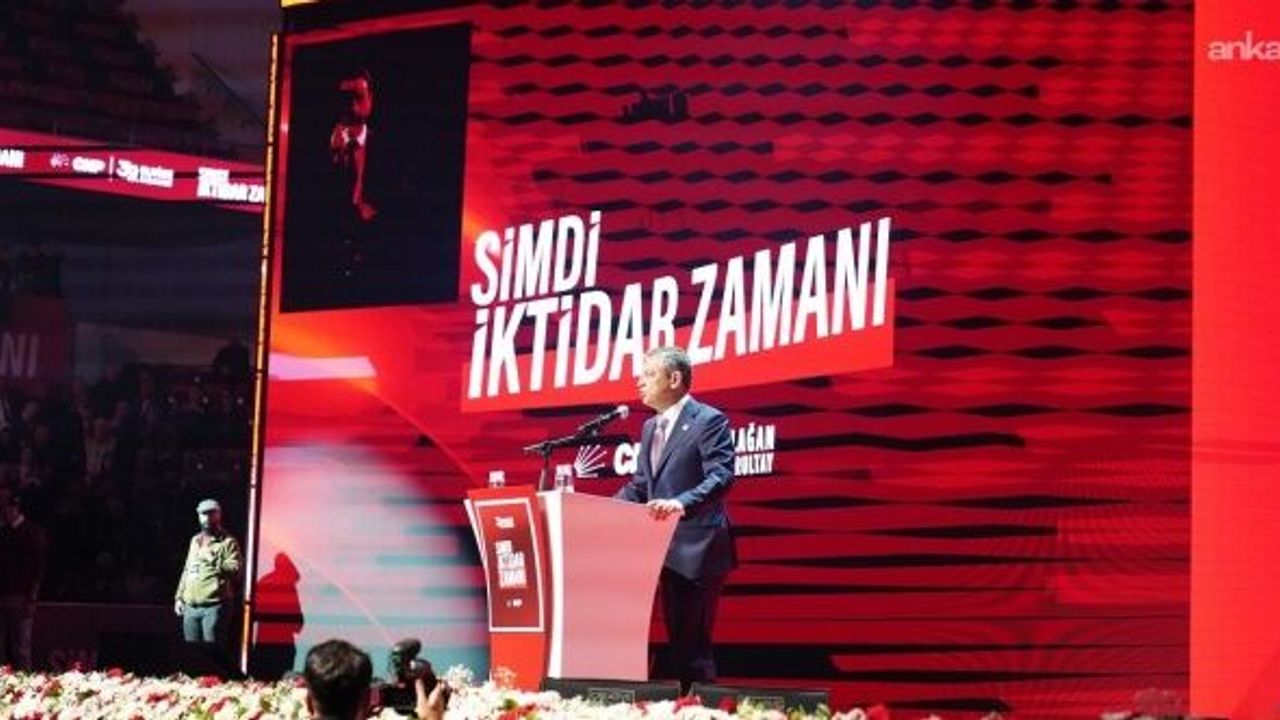 Özgür Özel: Bu çökmüş sisteme karşı umudu örgütlemek için yola çıktık