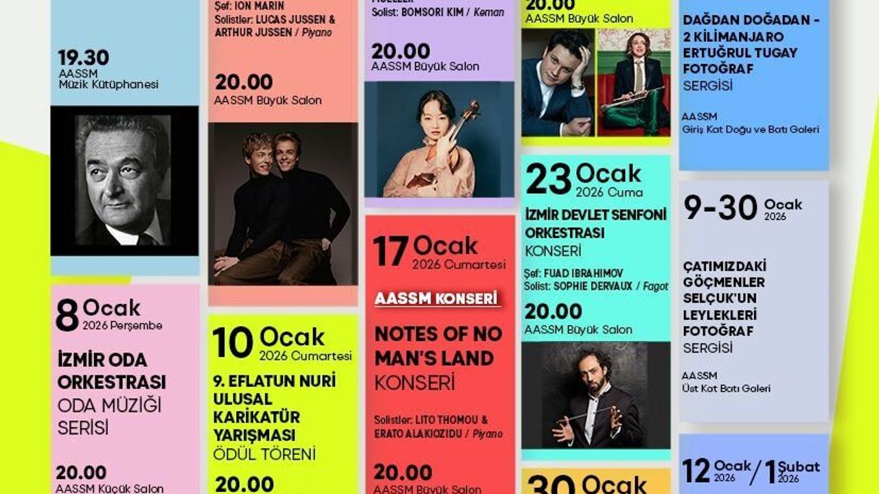 AASSM’den sanatla dolu bir yıla güçlü bir başlangıç