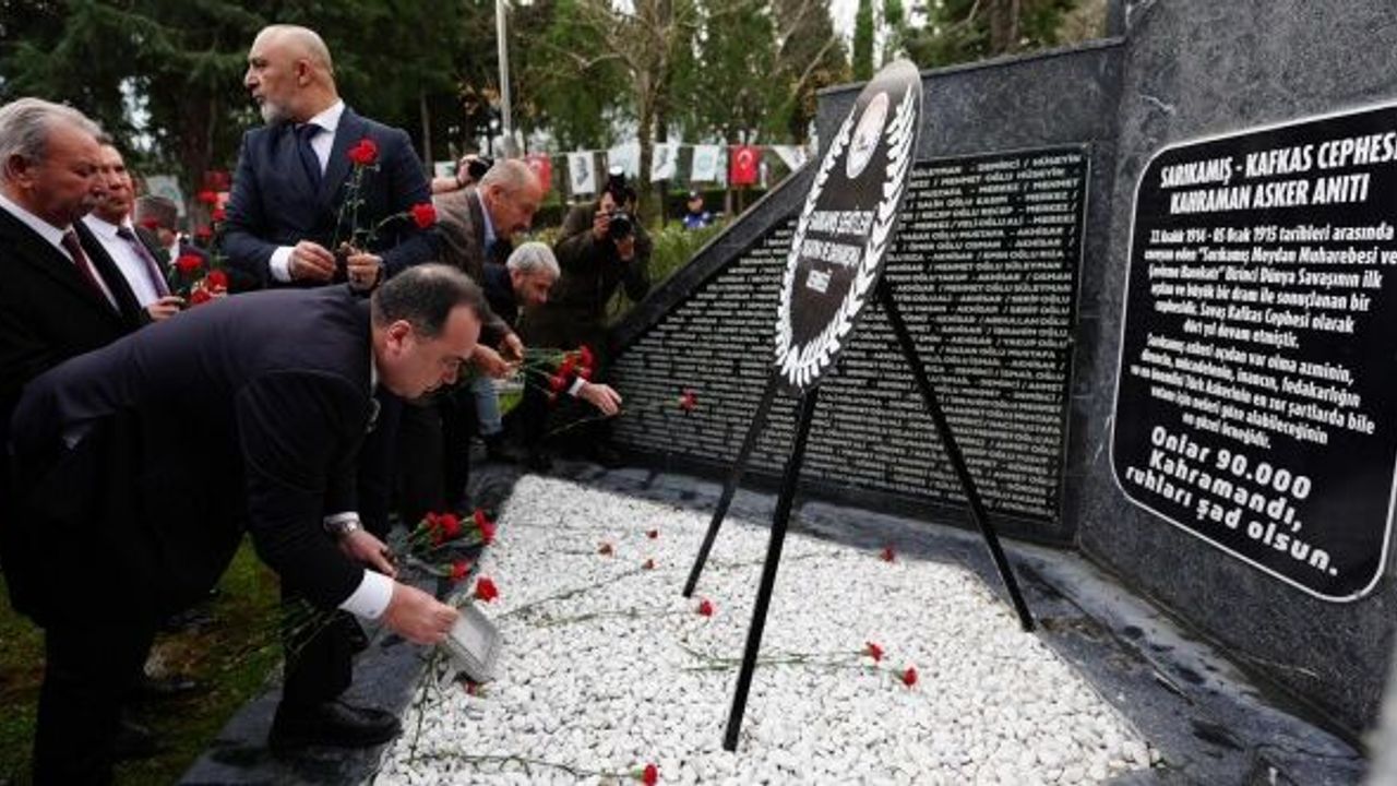 Manisa’da Sarıkamış’ın Beyaz Hüznü Anıldı