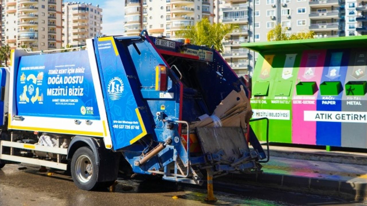 Mezitli'de sıfır atık çalışmaları devam ediyor