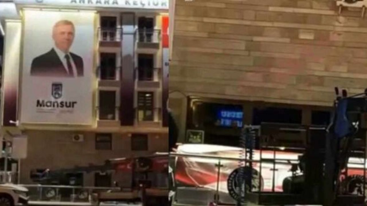 CHP'den istifa eden Mesut Özarslan’ın ilk icraatı: Mansur Yavaş'ın resimlerini kaldırdı