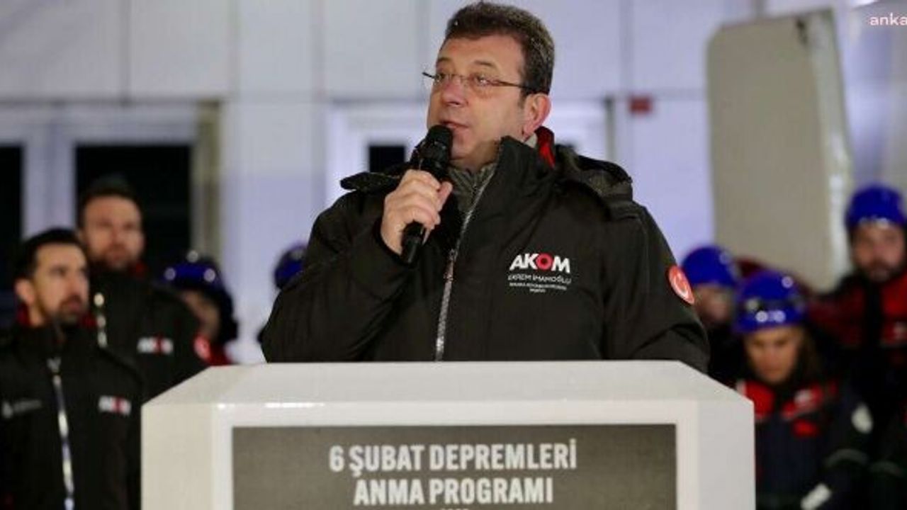 Ekrem İmamoğlu’ndan 6 Şubat mesajı: Sadece anma değil yüzleşme günü olmalı
