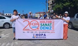 Hopa Kültür Sanat ve Deniz Festivali başladı