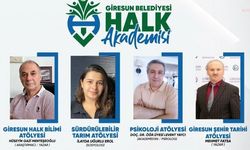 Giresun Belediyesi’nin Halk Akademisi’nde yeni dönem