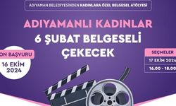 Adıyaman Belediyesi kadınlara Belgesel Atölyesi düzenliyor