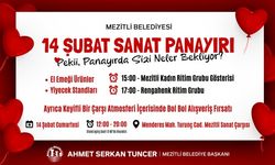 Mezitli'de 14 Şubat Sanat Panayırı