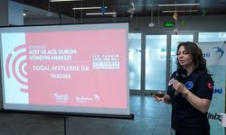 Beylikdüzü'nde afetlere karşı farkındalık semineri