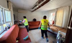 Kepez’den şehit ve gazi evlerinde bayram temizliği