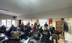 Personele Güvenli Çalışma Eğitimi Verildi