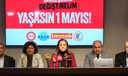 DİSK, KESK, TMMOB ve TTB'den ortak açıklama: 1 Mayıs'ta Taksim'deyiz