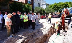 27 Yıllık Sorun Tarih Oluyor: Başkan Dutlulu Akhisar’daki Altyapı Yatırımını İnceledi