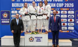 İzmirli Sema Avrupa Kupası’nda kürsüde