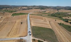 Balıkesir Büyükşehir, Orhanlı-Çiftlikköy arasındaki yolu iyileştirdi