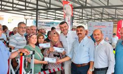 Denizli Büyükşehir’den üreticiye can suyu