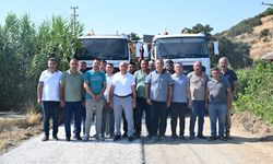 Sarıgöl’de Üzüm Hasadı Öncesi Üreticilerin Yolu Yenileniyor