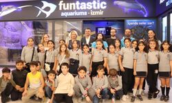İzmirli çocuklar su altı dünyasını keşfetti