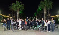 Görme engelliler Kültürpark’ta pedal çevirdi