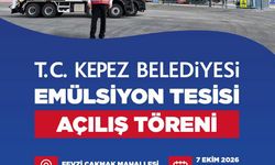 Kepez’in yollarında tasarruf dönemi: Emülsiyon Tesisi açılıyor