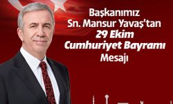 Mansur Yavaş’tan 29 Ekim mesajı: “Cumhuriyet en kıymetli ortak değerlerimizden biri”