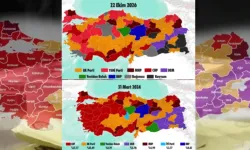 31 Mart 2024’te oluşan "kırmızı ağırlıklı" harita değişti