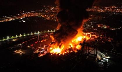İskenderun Limanı hala yanıyor