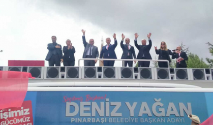 Mansur Yavaş, seçimlerin yenileneceği Pınarbaşı’nda