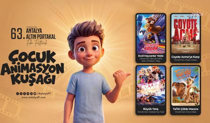Altın Portakal’da çocuklara özel film kuşağı: 4 animasyon filmi gösterilecek