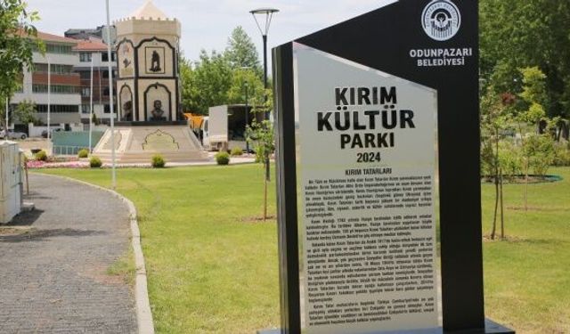 Odunpazarı'nda Kırım Kültür Parkı ve Anıtı açılıyor