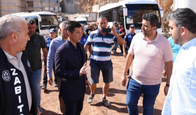 Başkan Ünlü yasağı delenleri durdurdu!