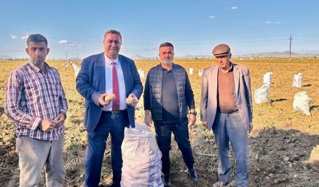 CHP'li Gürer: “Tarlada patatesin yüzüne bakan yok”