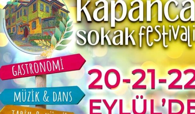 İzmit Belediyesi Kapanca Sokak Festivali Başlıyor!