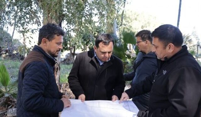 Dalaman'da Kentpark çalışmaları başladı